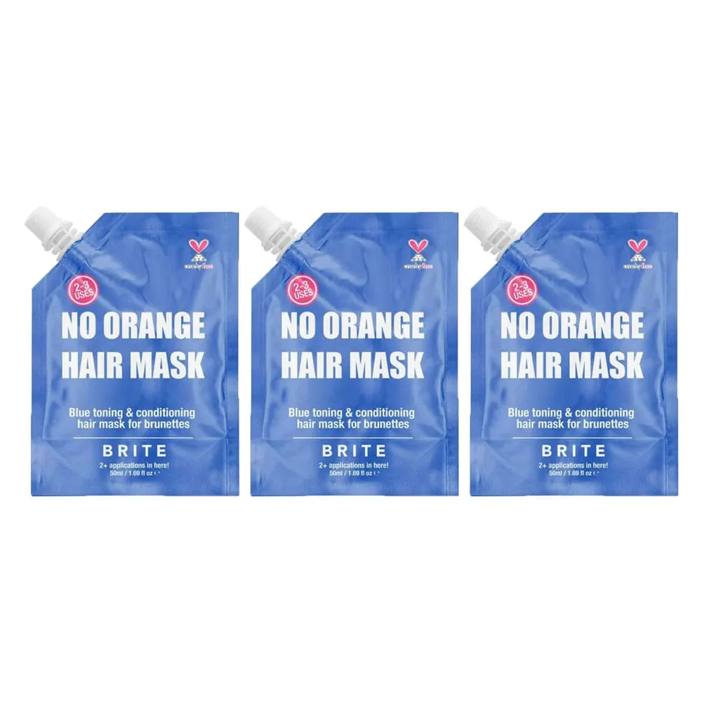 3x Brite No Orange Hair Mask 50ml