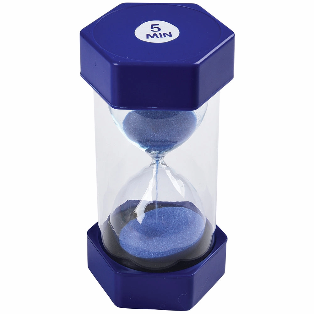 5 Minute Sand Timer | Large Visual Time Management Tool