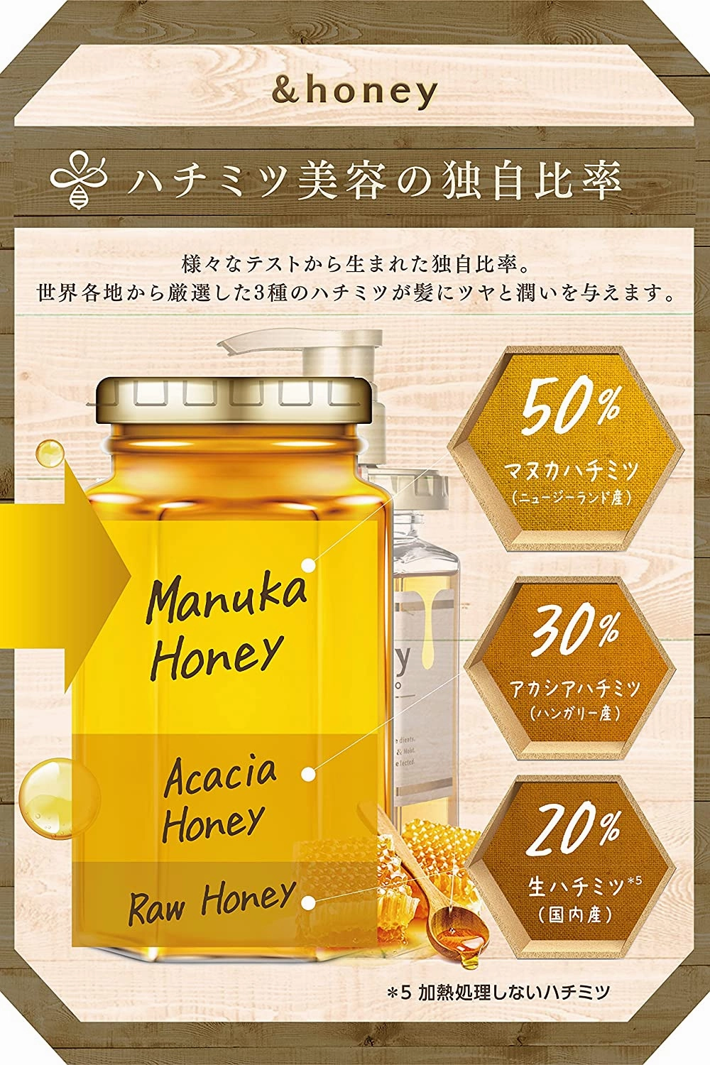 &honey Deep Moist Shampoo 1.0 440ml