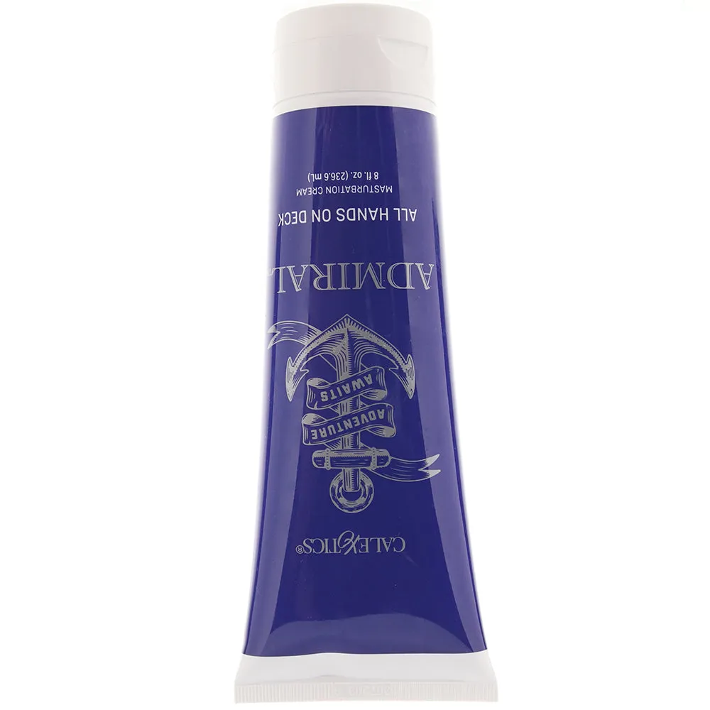 Admiral All Hands On Deck Masturbation Cream in 8oz/236ml