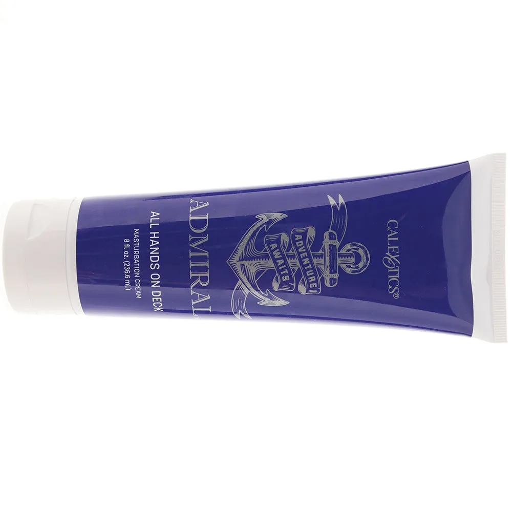 Admiral All Hands On Deck Masturbation Cream in 8oz/236ml