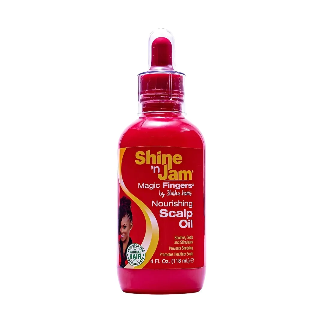 Ampro Shine 'N Jam Magic Fingers Nourishing Scalp Oil - 4 oz