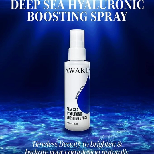 AWAKIIN Boosting Spray (Deep Sea Hyaluronic Boosting Spray) - 2.7 oz