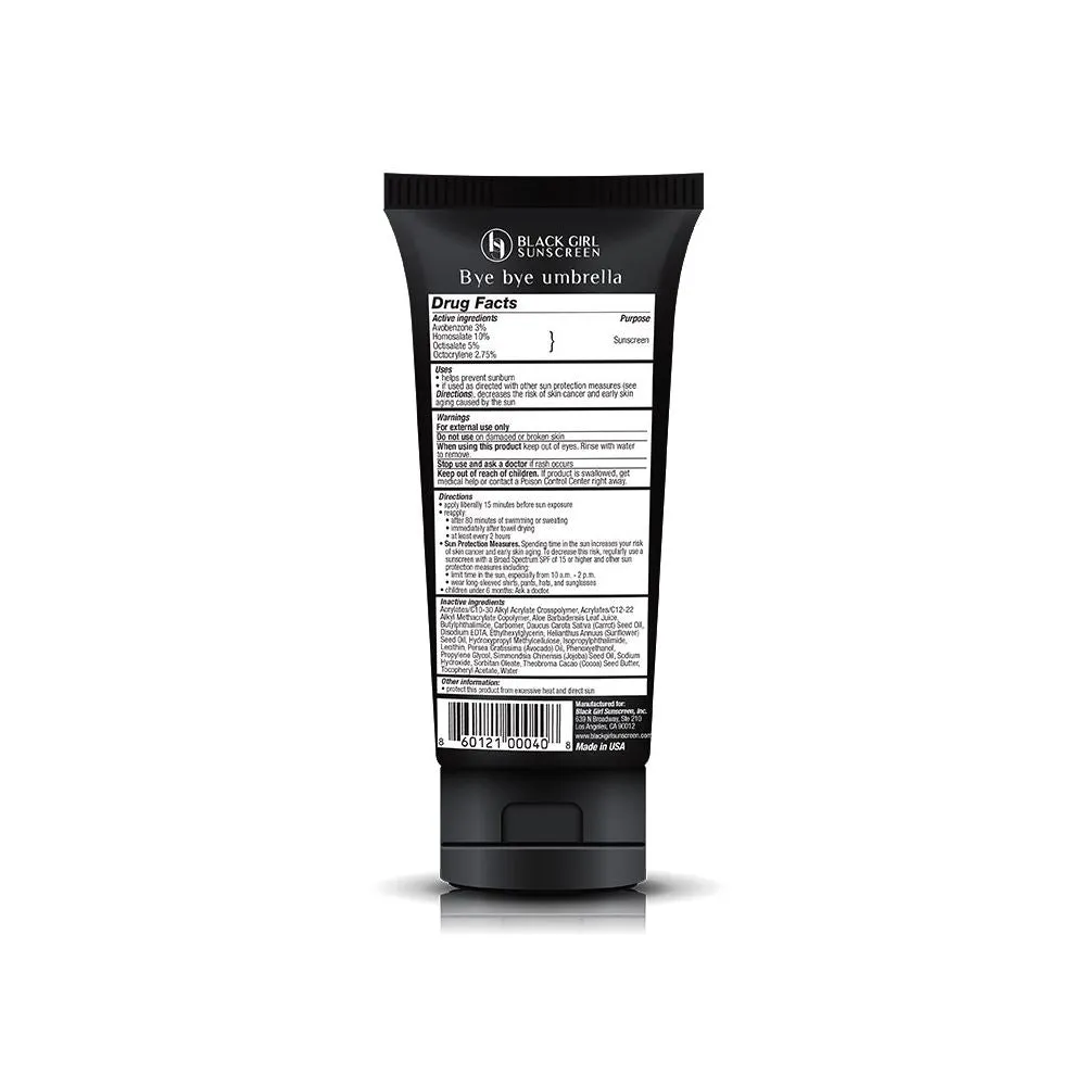 Black Girl Sunscreen Moisturizing Sunscreen Lotion For Face and Body 3oz