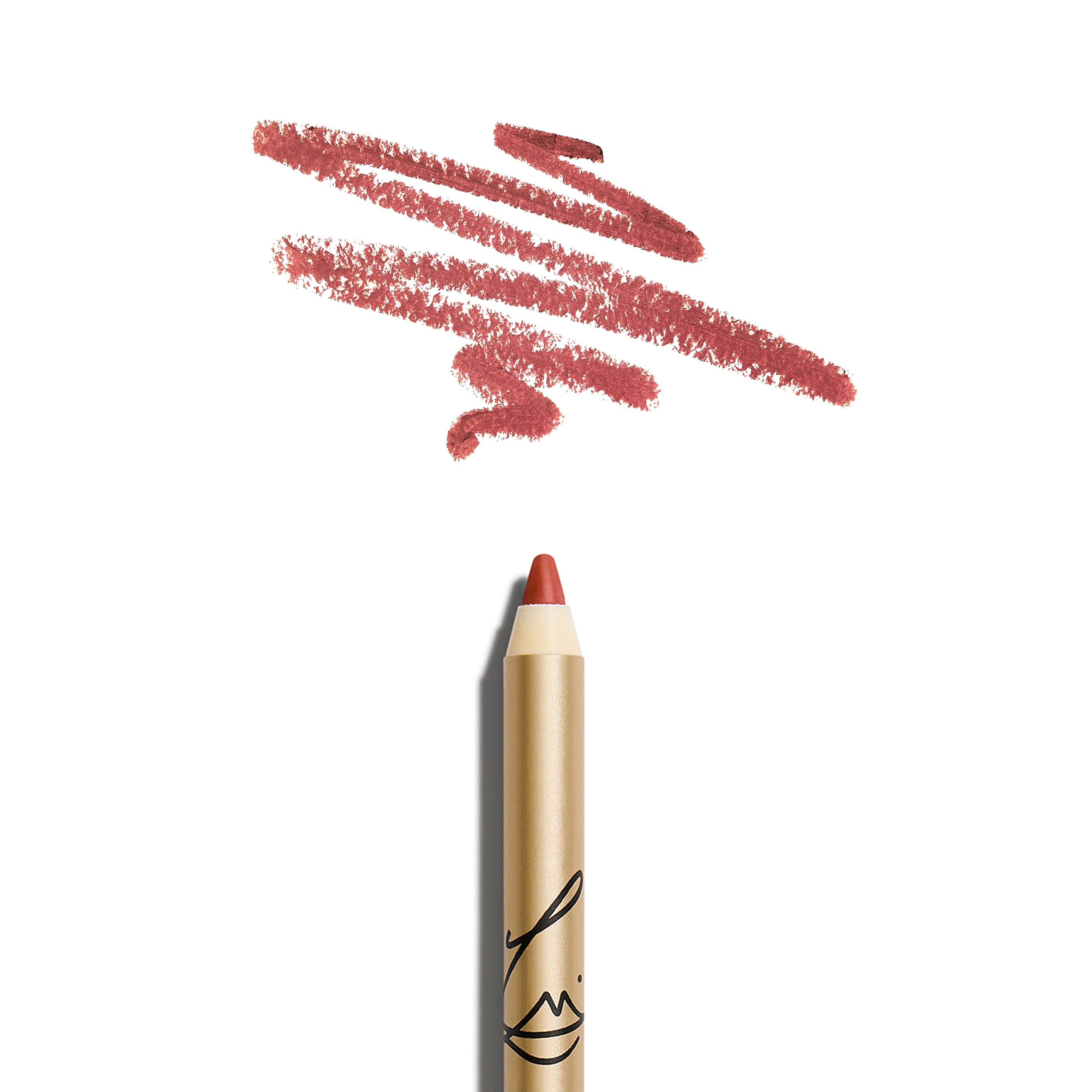 Blush Lightly (Enhance and Define Lip Pencil)