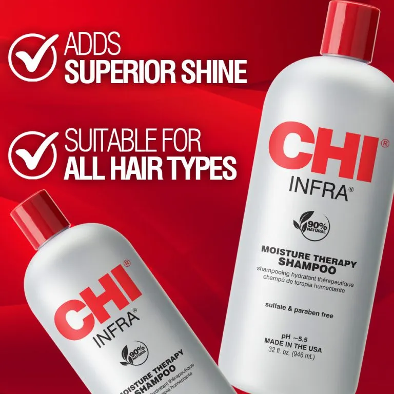CHI Infra Moisture Therapy Shampoo - 12 oz