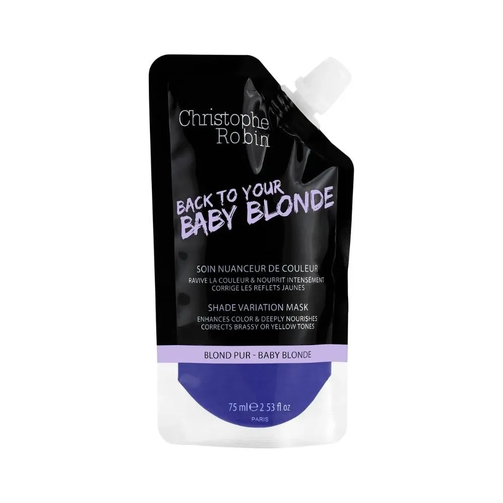 Christophe Robin Back To Your Baby Blonde Shade Variation Mask 2.53oz