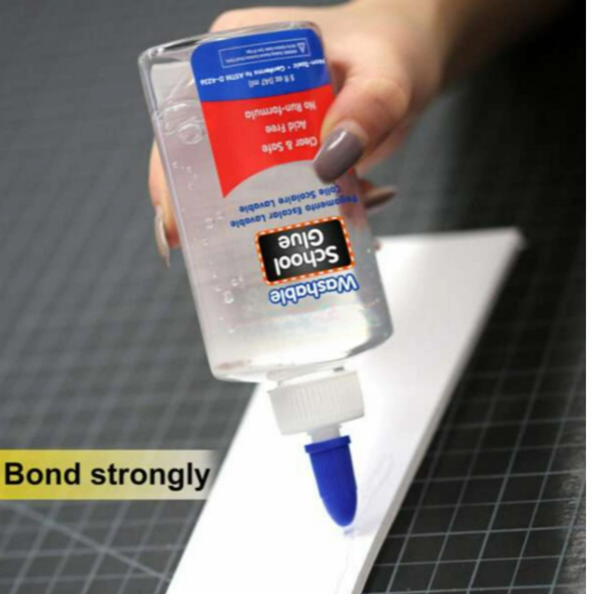 Clear School Glue Classroom Bundle | 12-Pack of 5 oz. Non-Toxic, Washable Slime & Craft Glue