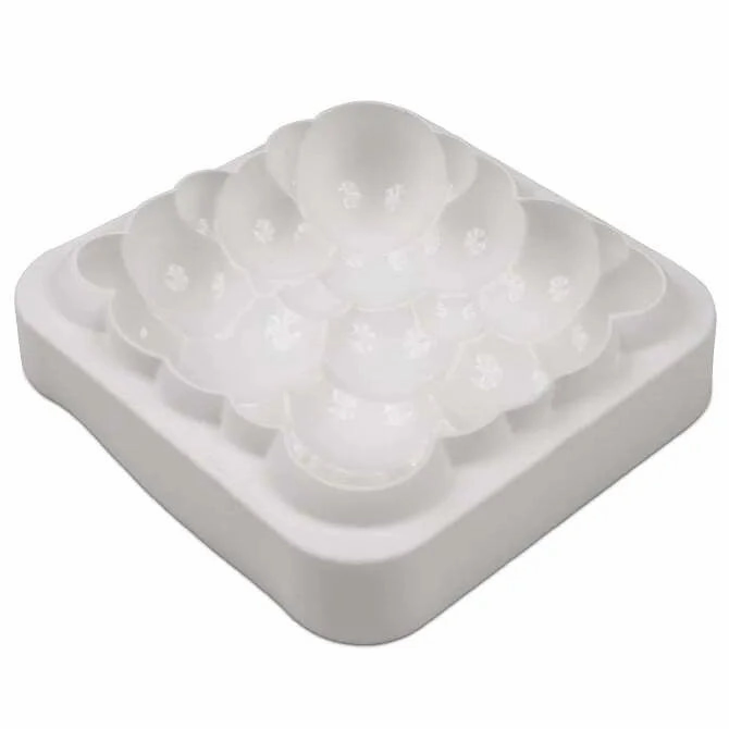 Cloud White Silicone Non-Stick Mold