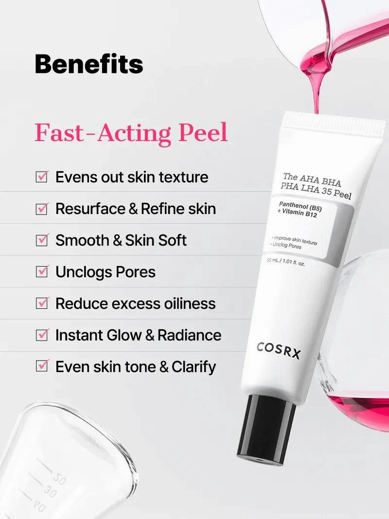 Cosrx The AHA BHA PHA LHA 35 Peel 30ml