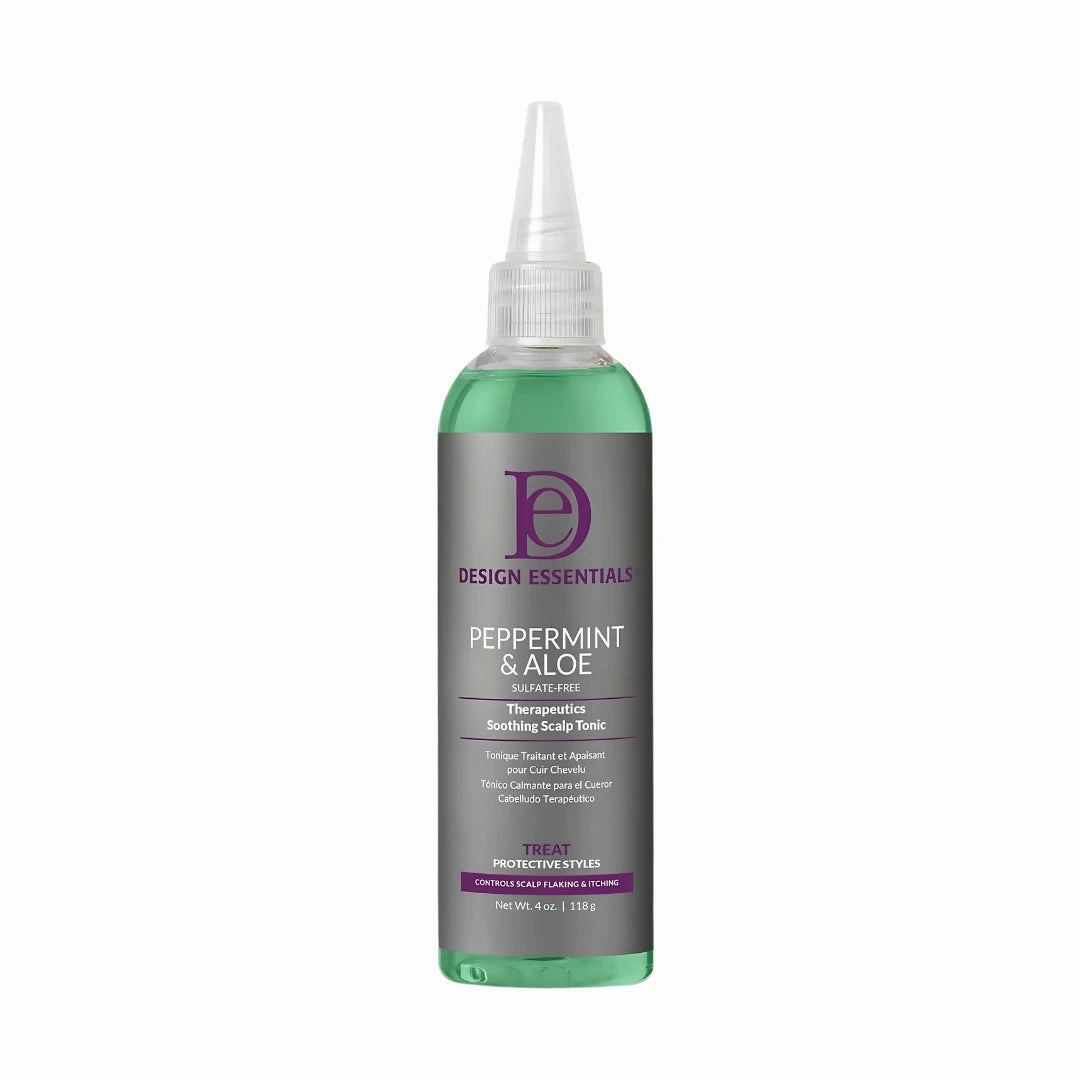 Design Essentials Peppermint & Aloe Soothing Scalp Tonic - 4 oz