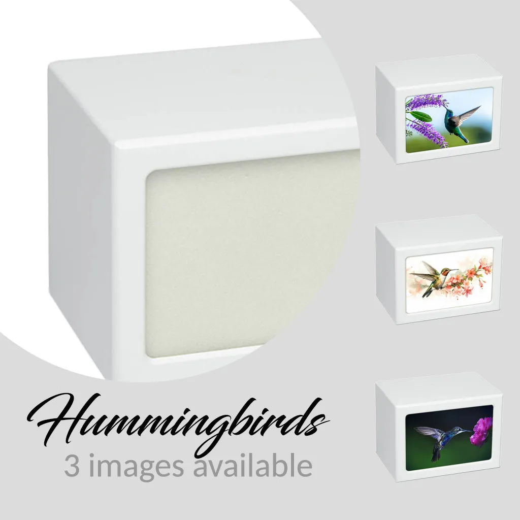 EXTRA LARGE Photo Frame Urn -PY06 - Hummingbird
