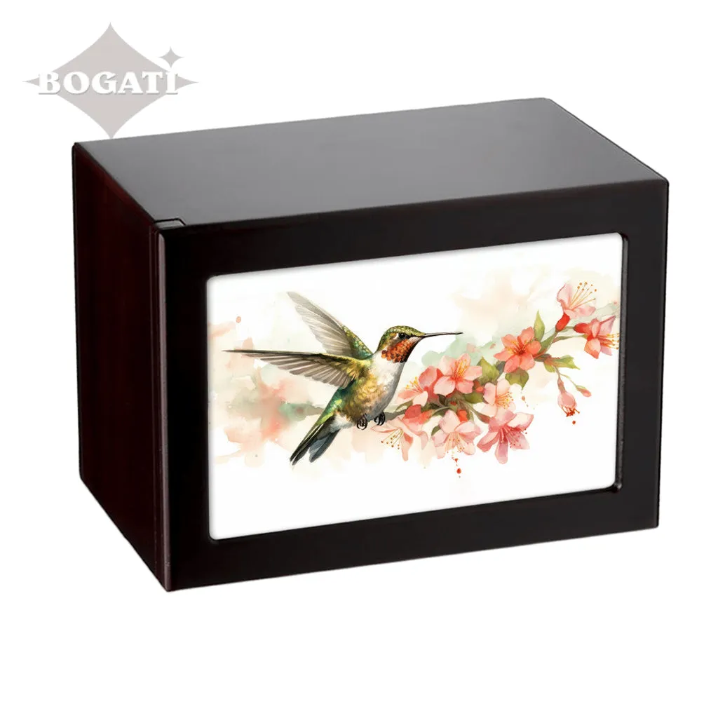 EXTRA LARGE Photo Frame Urn -PY06 - Hummingbird