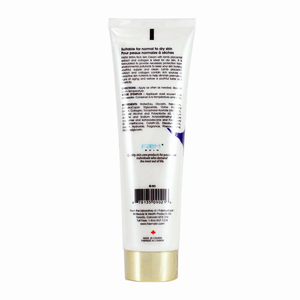 Faem Skin® Rich Skin Cream Collagen & Lamb Placenta 200ml