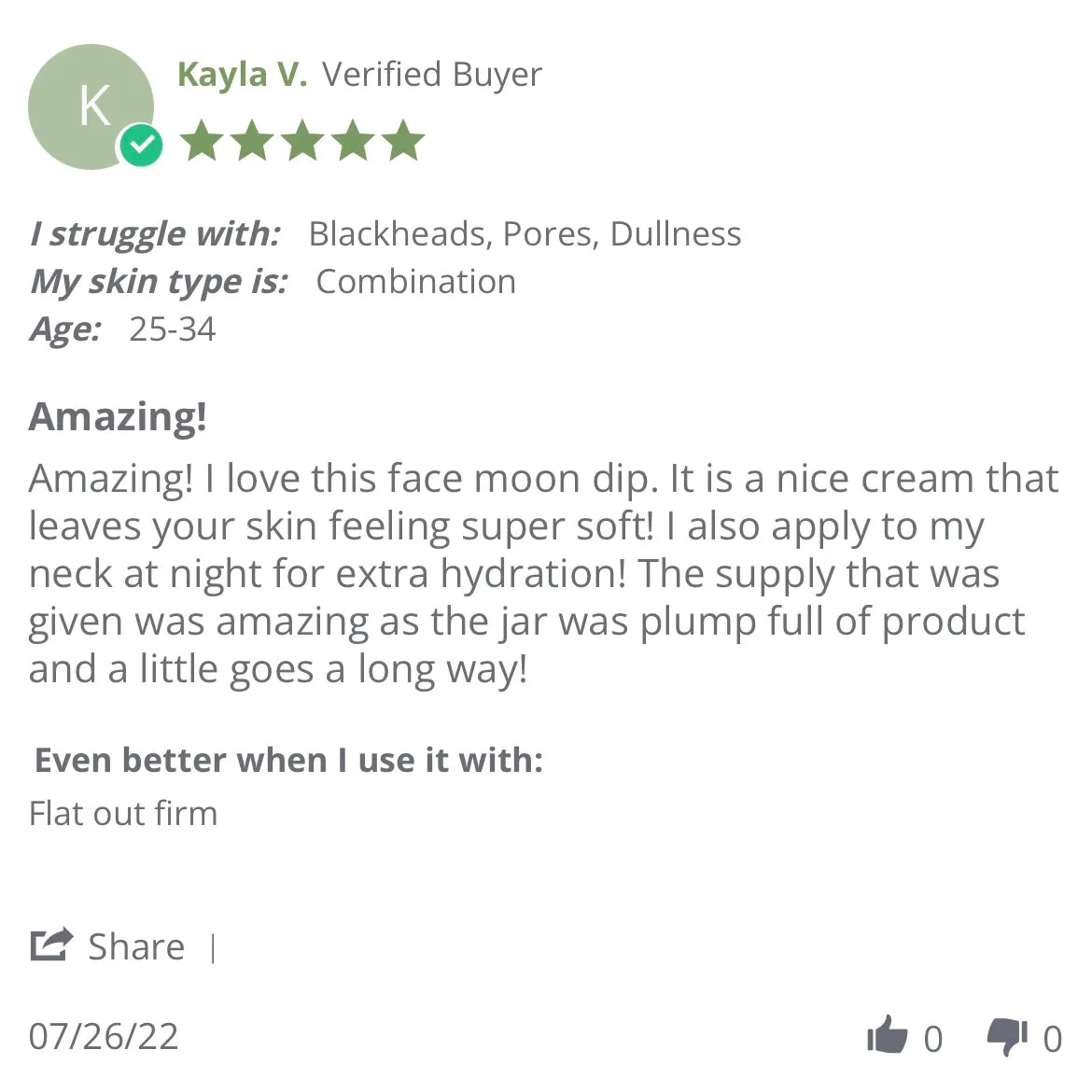 FarmHouse Fresh Moon Dip® Ageless Facial Mousse