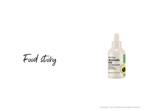 FOOD STORY AVOCADO OIL SOFTENING SERUM 1.69 FL. OZ. / 50 mL