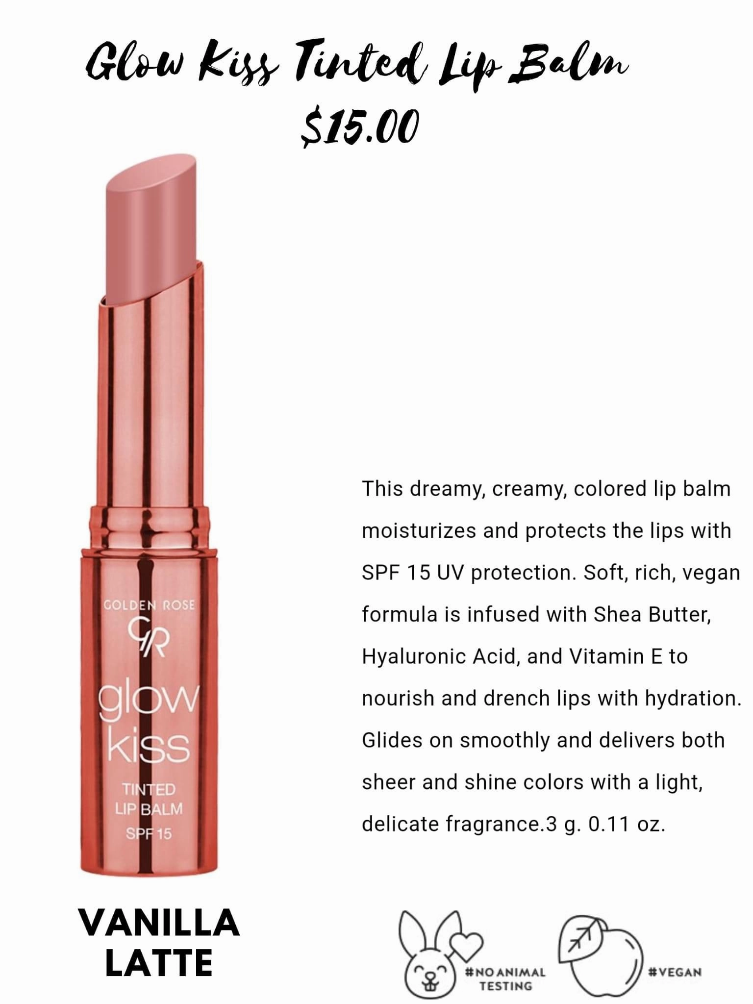 Glow Kiss Tinted Lip Balm -  Celesty** - Final Sale