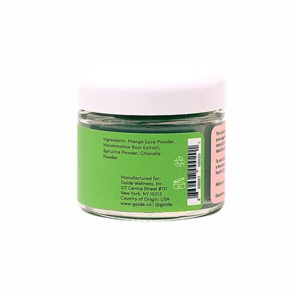Golde Clean Greens Face Mask