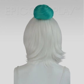 Hair Bun Extension - Vocaloid Green