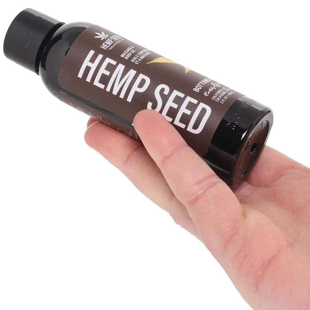Hemp Seed Massage Oil Gift Set in 3 x 2oz/60ml