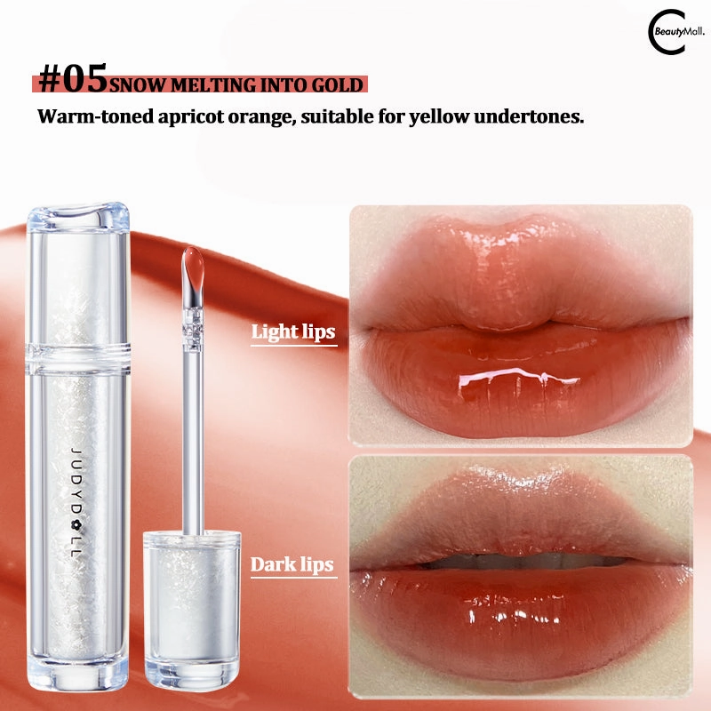 Judydoll Orange Blossom Mirror Water Gloss Lip Lacquer