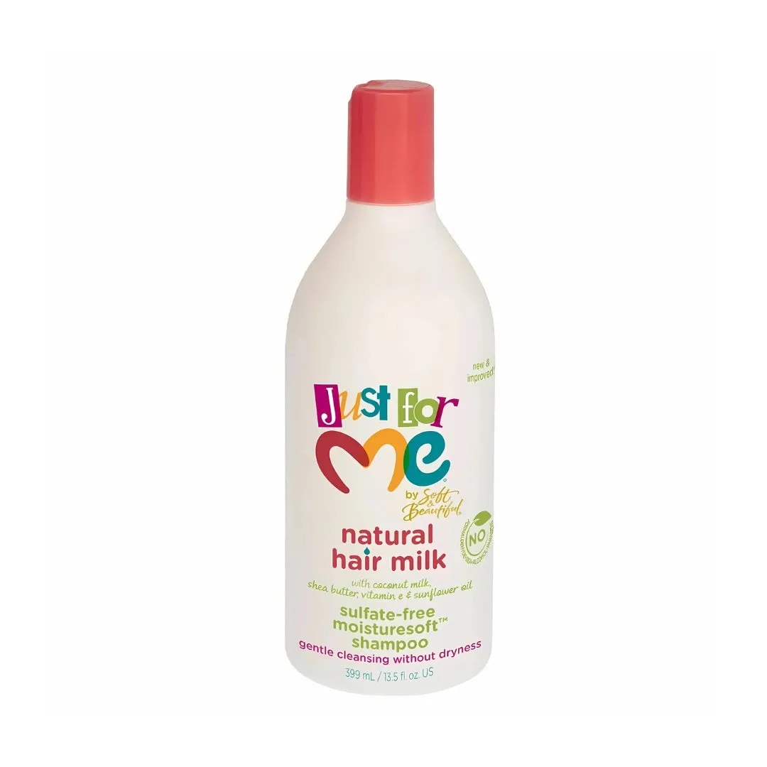 Just For Me Natural Milk Moisture Soft Sulfate-Free Shampoo - 13.5 oz