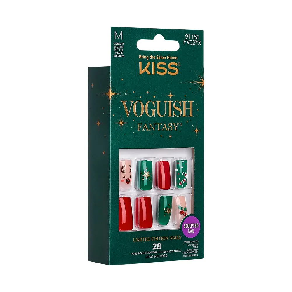 Kiss Voguish Fantasy Nails - Stockings