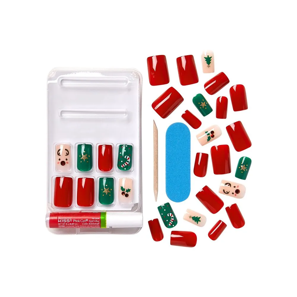 Kiss Voguish Fantasy Nails - Stockings