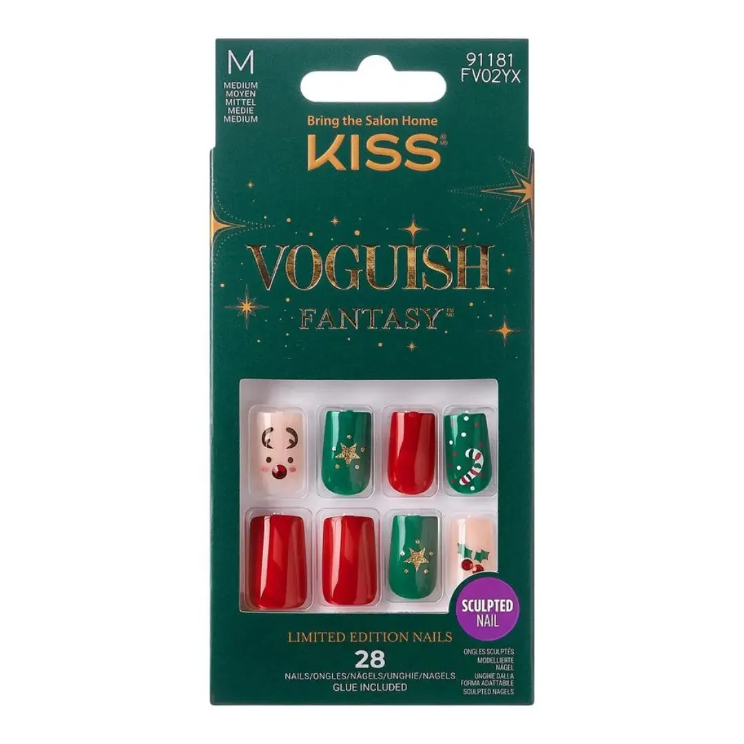 Kiss Voguish Fantasy Nails - Stockings