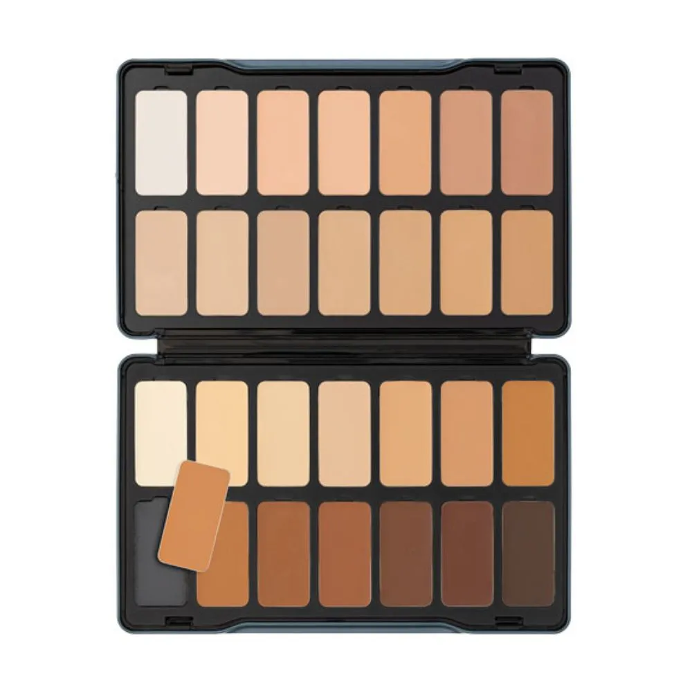 Kryolan Digital Complexion Cream Foundation Palette 28 Color