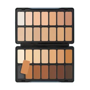 Kryolan Digital Complexion Cream Foundation Palette 28 Color