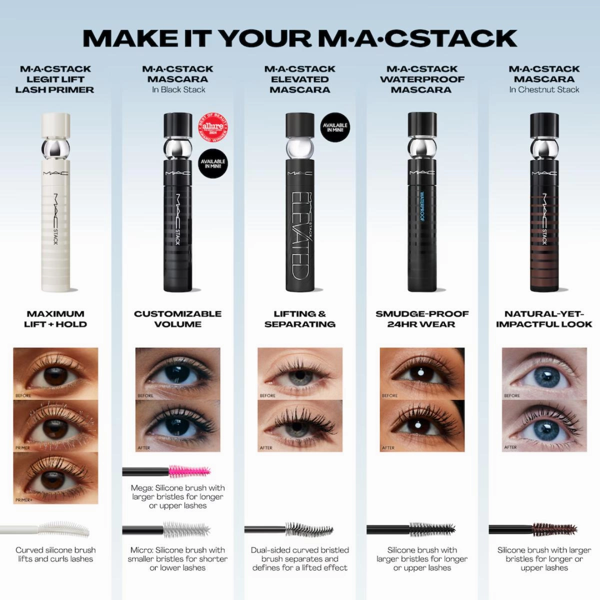 M·A·CStack Elevated Mascara - Mini