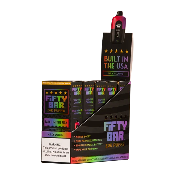 Milky Loops Fifty Bar 20K