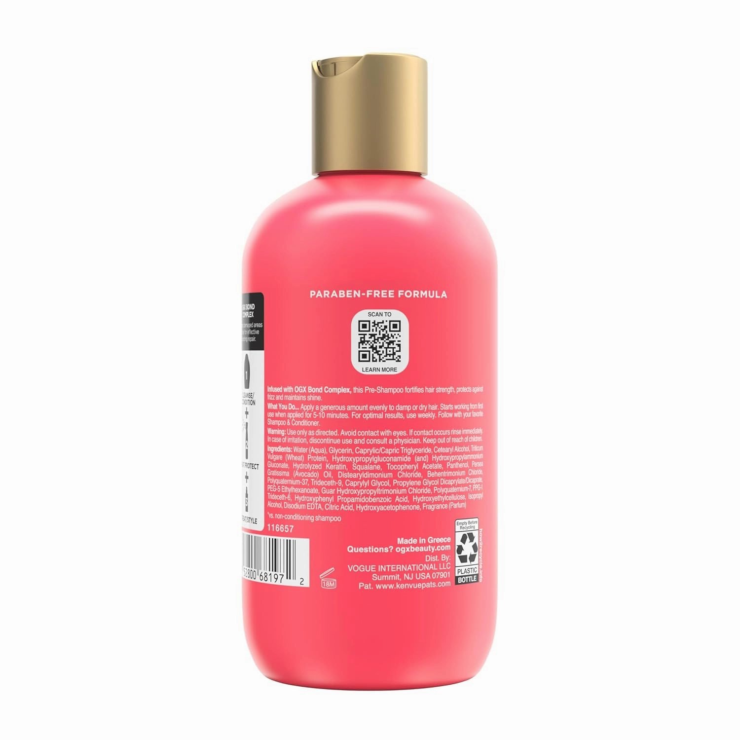 OGX Bond Protein Repair Pre-Shampoo - 4 oz