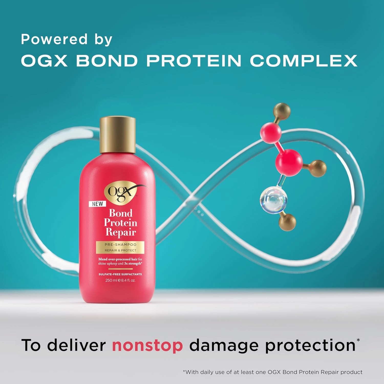 OGX Bond Protein Repair Pre-Shampoo - 4 oz