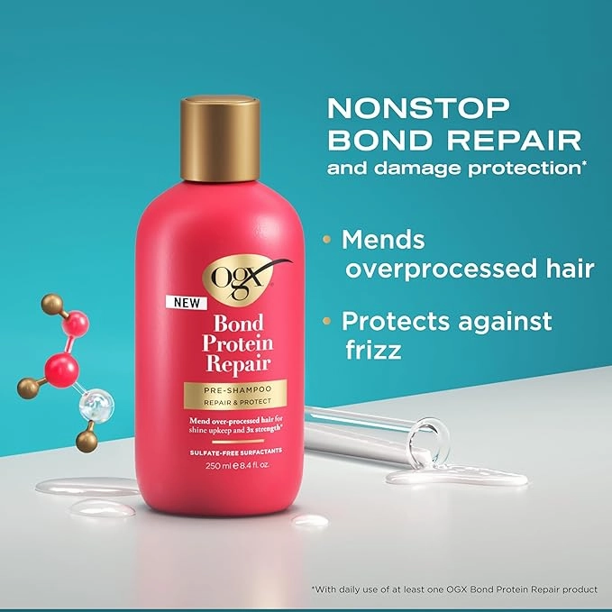 OGX Bond Protein Repair Pre-Shampoo - 4 oz