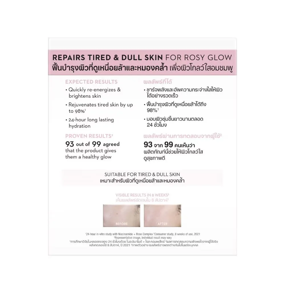 Olay Luminous Niacinamide   Rose Complex Moisturiser 50g