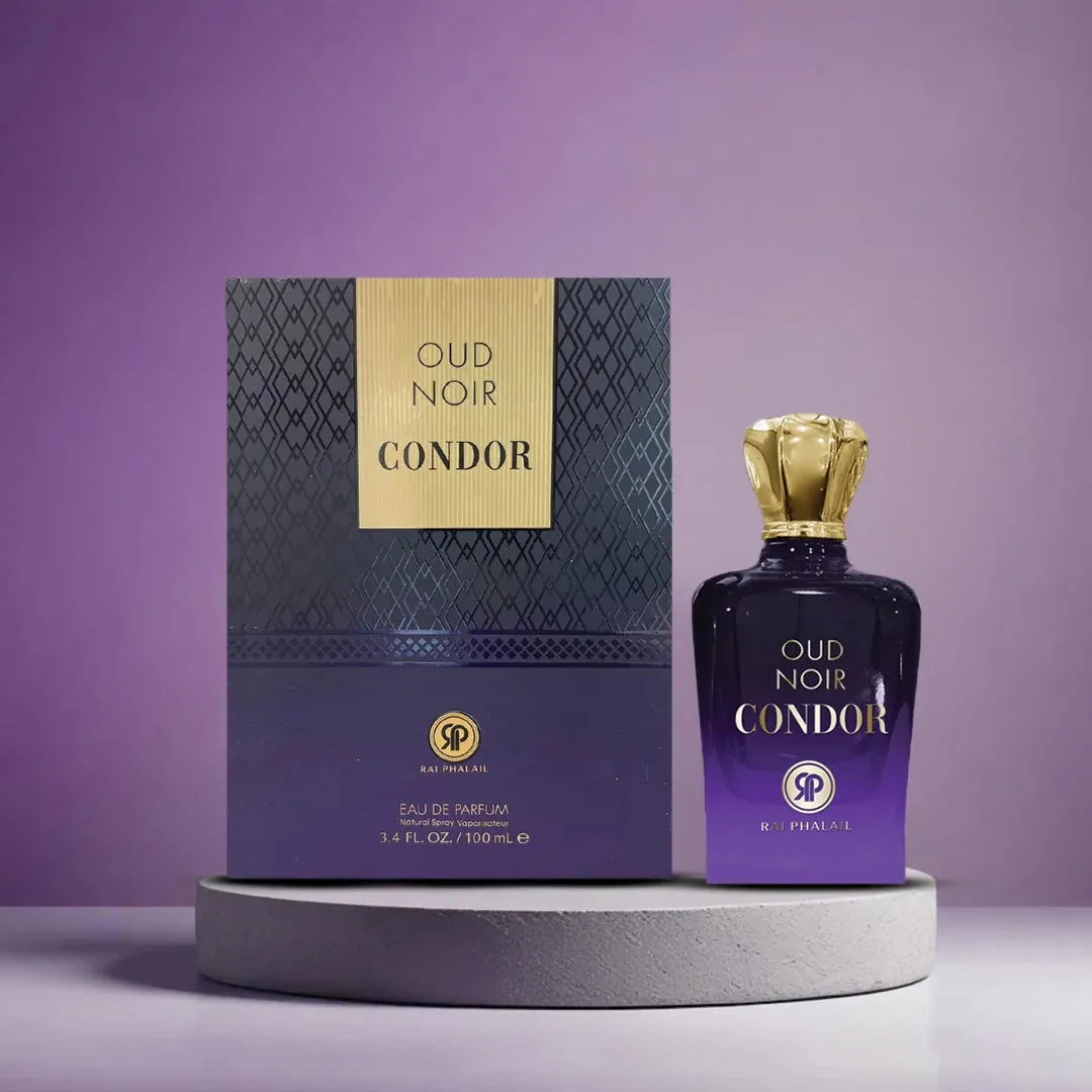 Oud Noir Condor by Rai Phalail Eau de Parfum Spray 3.4 oz