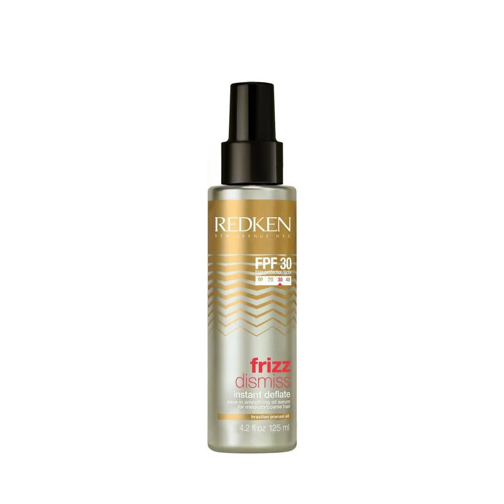 Redken Frizz Dismiss FPF 30 Instant Deflate Leave-In Smoothing Oil Serum