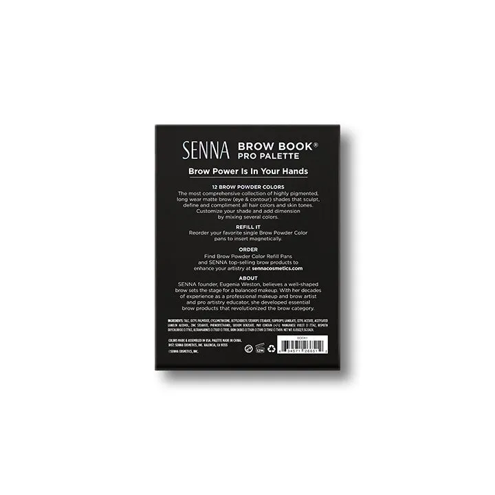 Senna Brow Book Pro Palette