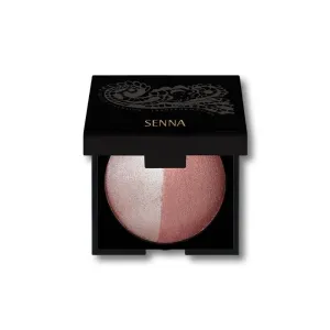 Senna Divine Shine Baked Glossy Highlighter & Glow Rose Quarts 02