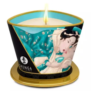 Shunga Sensual Scented Massage Candle - Island Blossoms