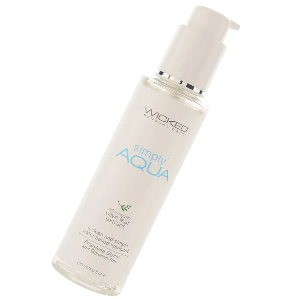 Simply Aqua Lube 4oz / 120ml