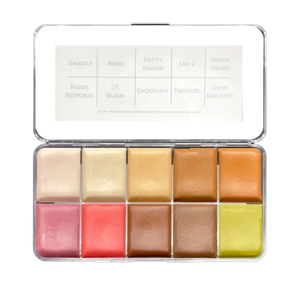 Skin Illustrator Adrian Rigby’s Bald Caps Palette