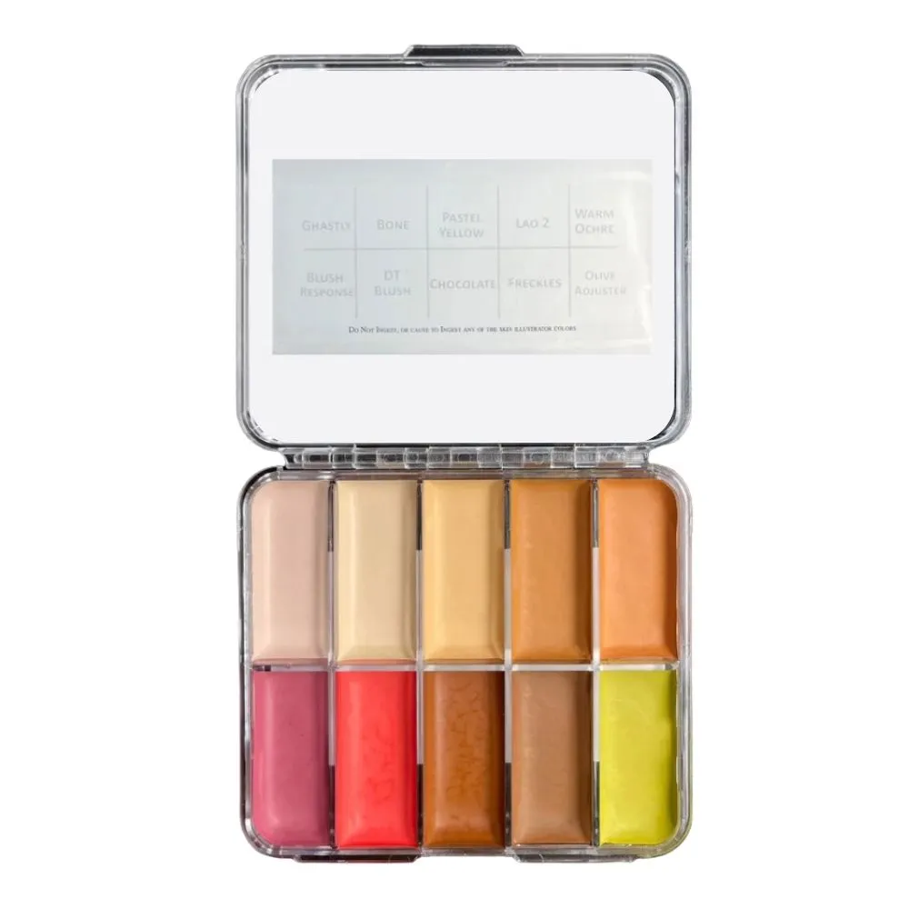 Skin Illustrator Adrian Rigby’s Bald Caps Palette