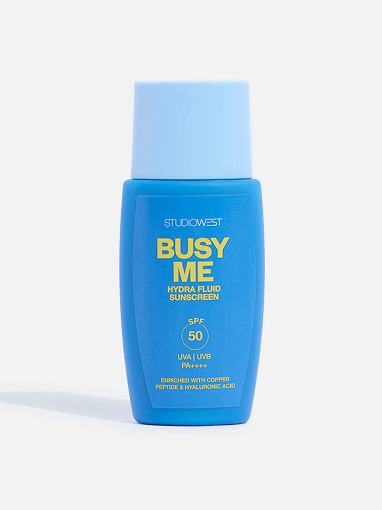 Studiowest Busy Me SPF 50 PA     Hydra Fluid Sunscreen - 50 gm