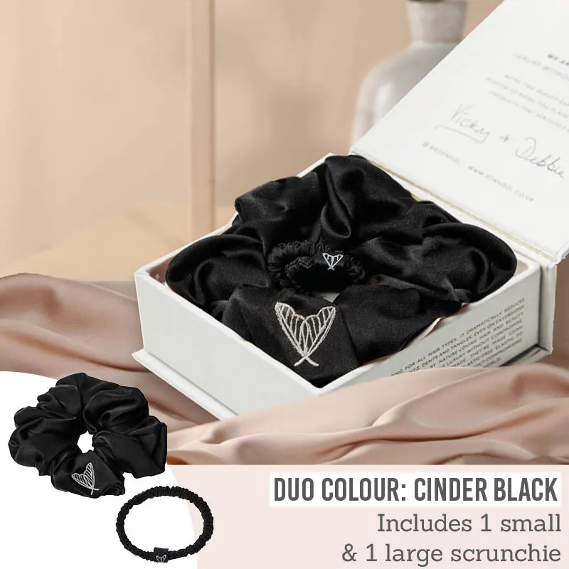 The Ultimate Duo Silk Scrunchies