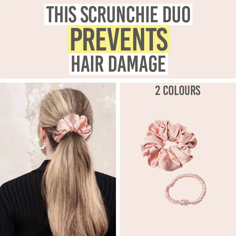 The Ultimate Duo Silk Scrunchies