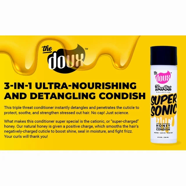 The Doux Bee Girl Collection Super Sonic Honey Condish Conditioner - 8 oz