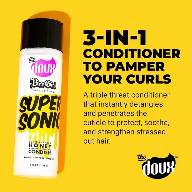 The Doux Bee Girl Collection Super Sonic Honey Condish Conditioner - 8 oz